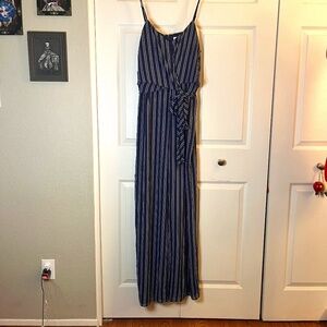 Striped Navy Jumpsuit by Michael Kors size XL